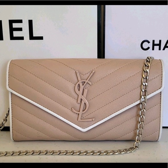 blush ysl bag